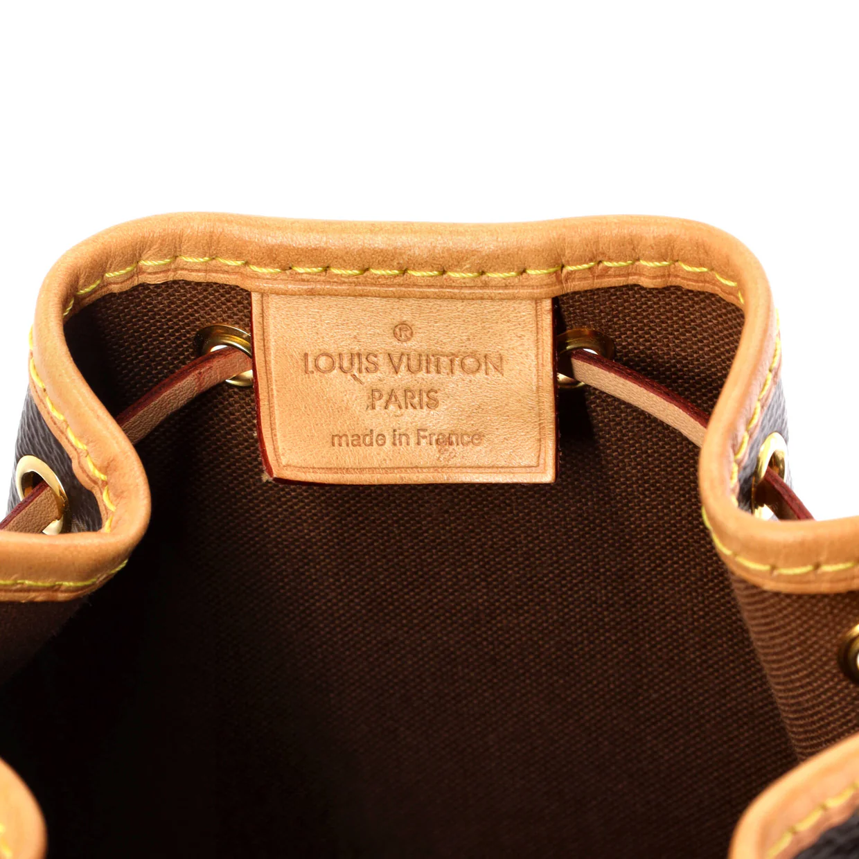 Noe Handbag Monogram Canvas Nano - Deep Luxury