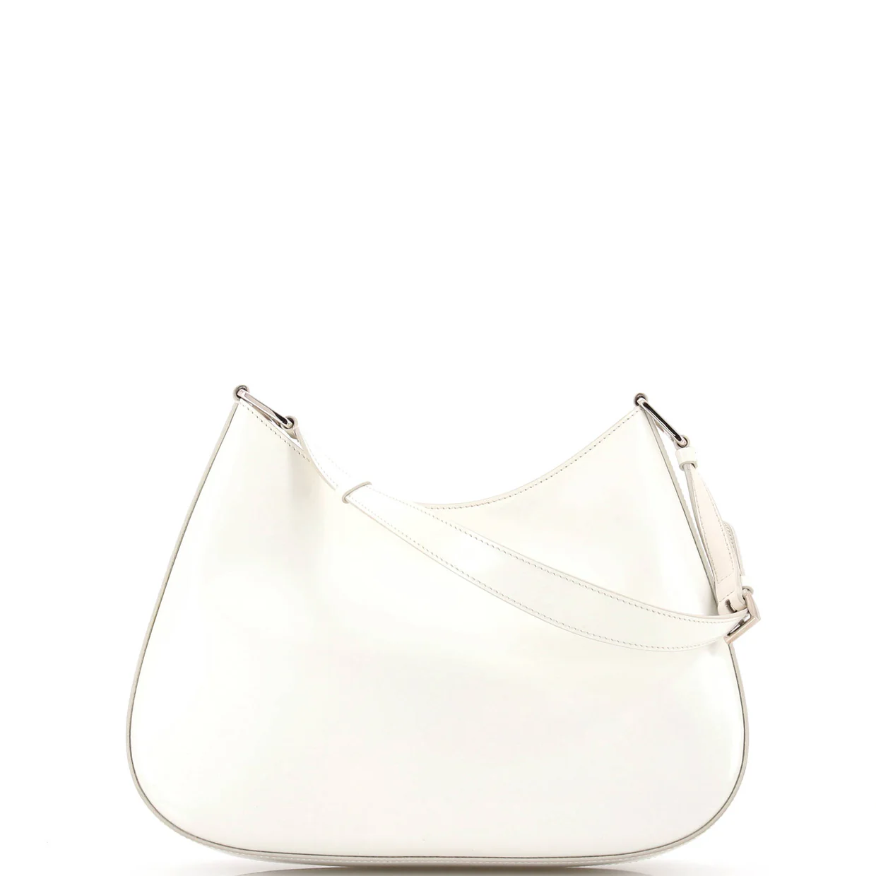 Cleo Shoulder Bag Spazzolato Leather Medium - Deep Luxury