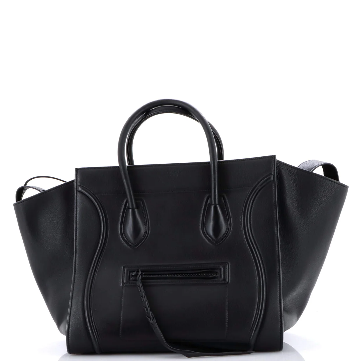 Phantom Bag Grainy Leather Medium - Deep Luxury