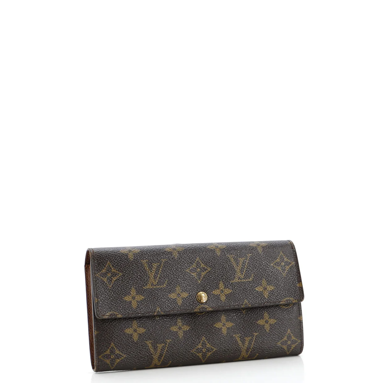 Vintage Sarah Wallet Monogram Canvas - Deep Luxury