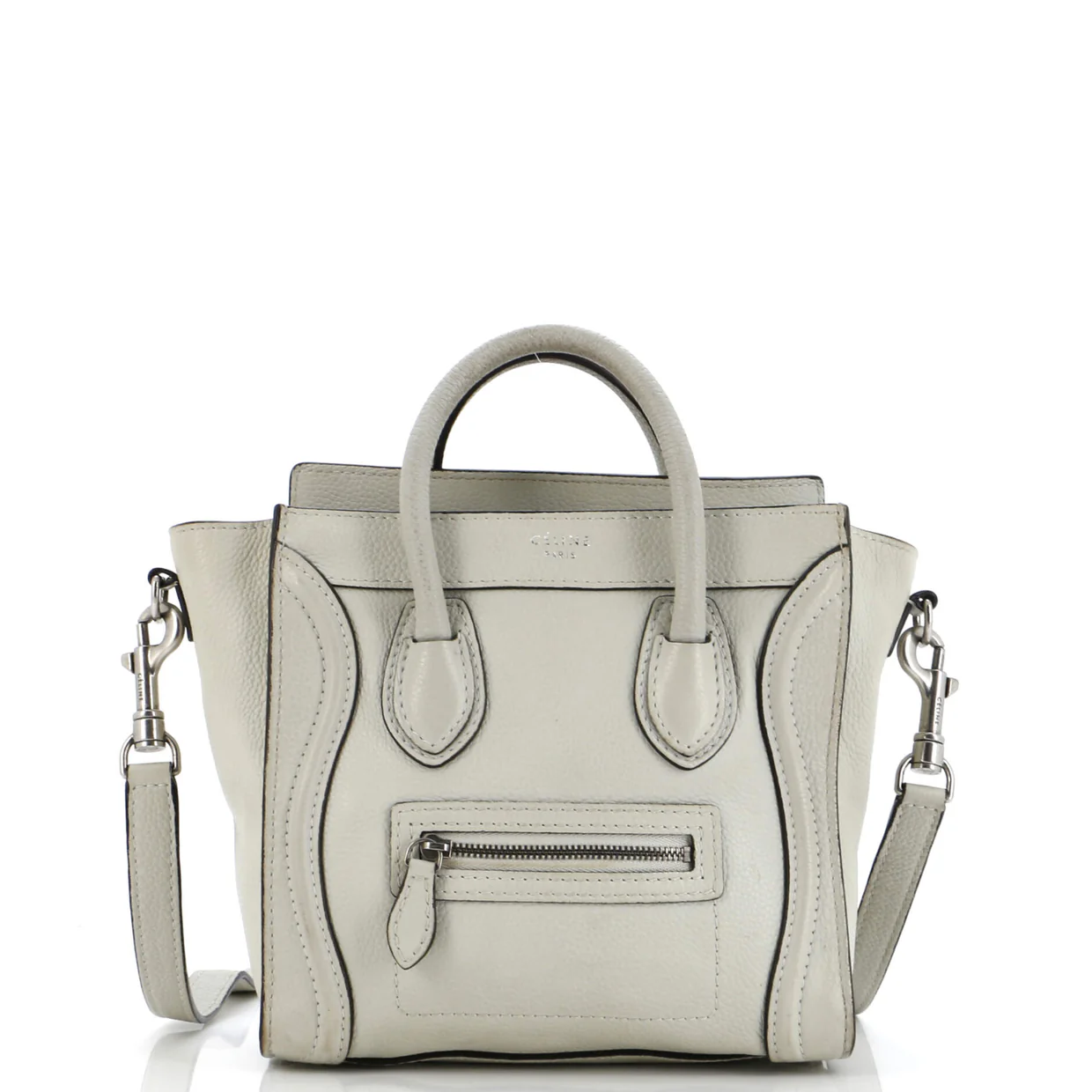 Luggage Bag Grainy Leather Nano - Deep Luxury