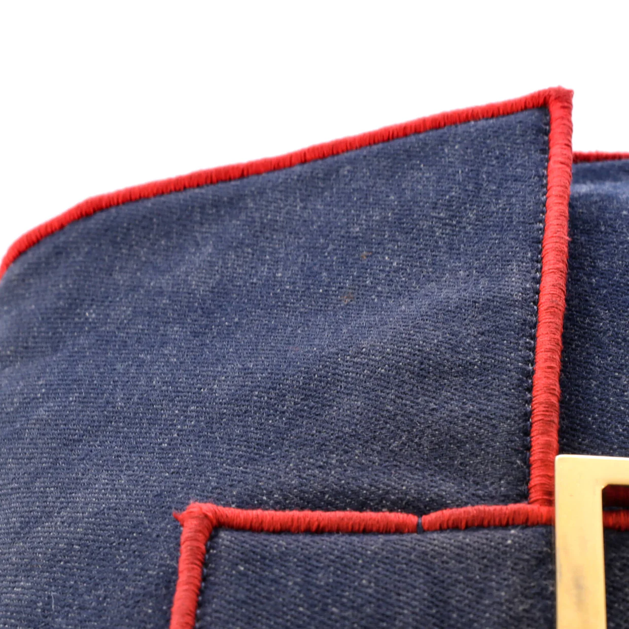 Baguette NM Bag Denim Large - Deep Luxury