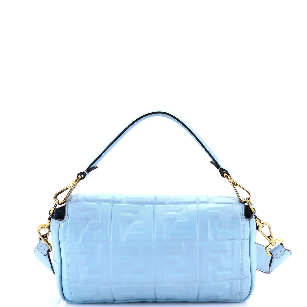 Baguette NM Bag Zucca Embossed Leather Medium - Deep Luxury