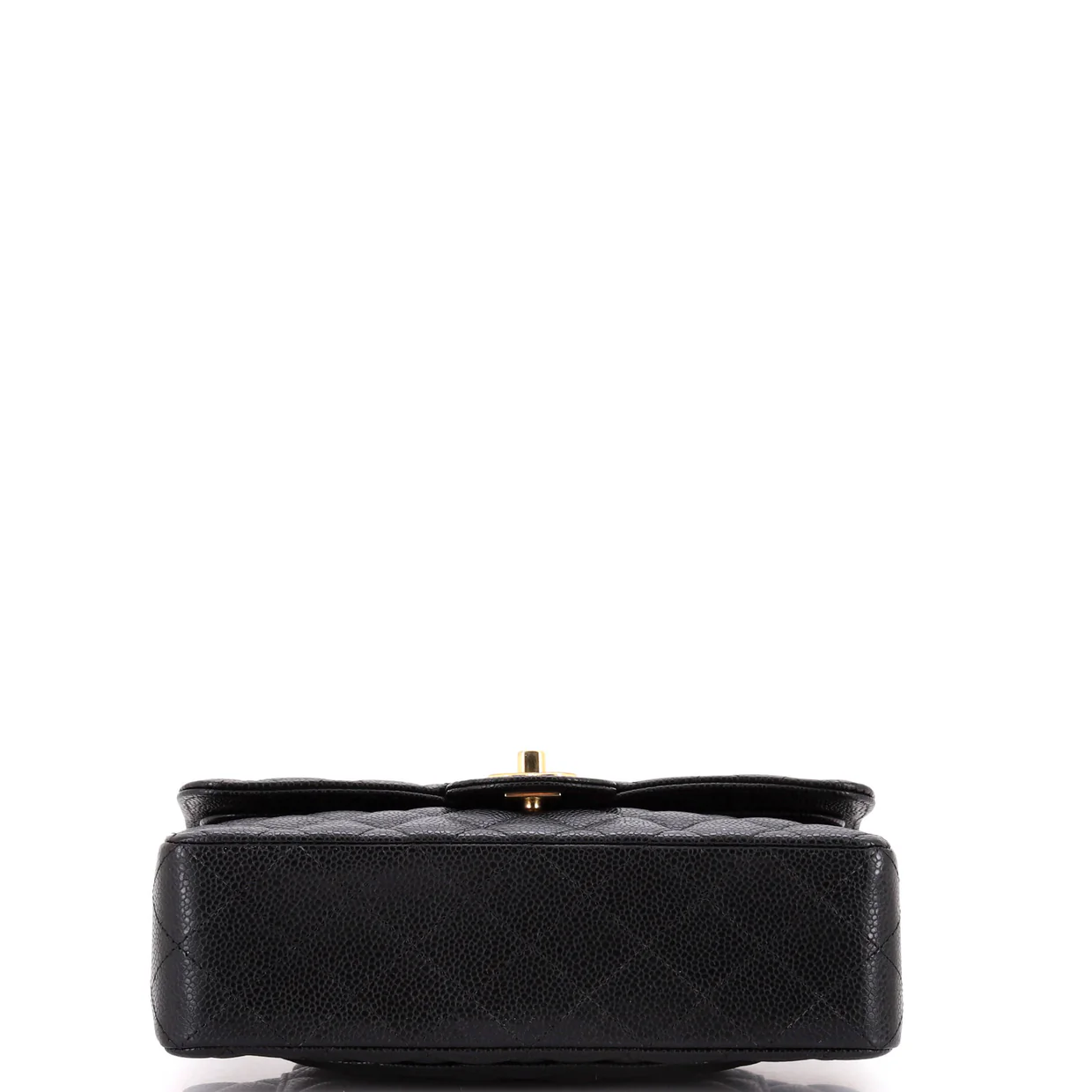 Classic Double Flap Bag Quilted Caviar Small - Deep Luxury