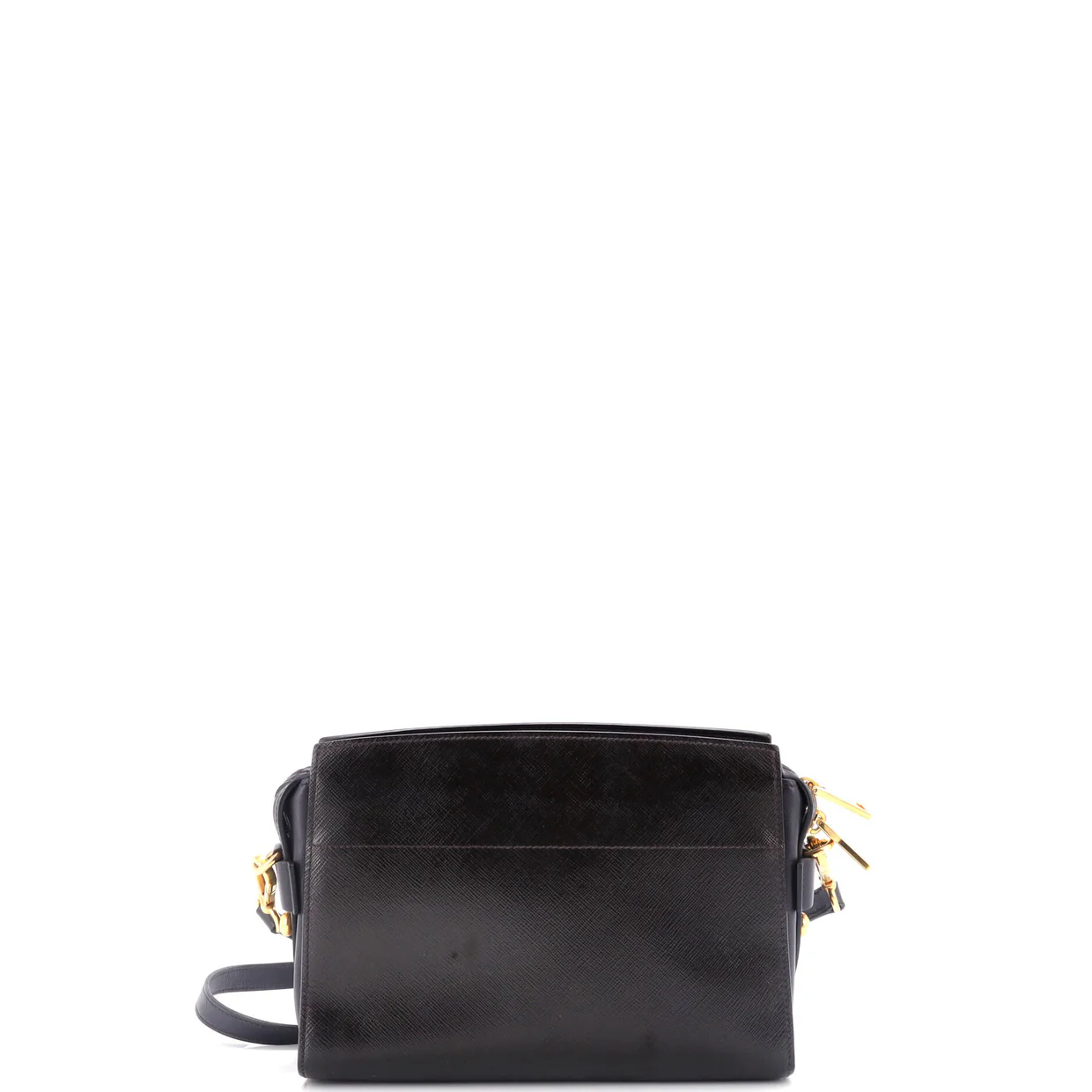 Bibliotheque Crossbody Saffiano Leather - Deep Luxury