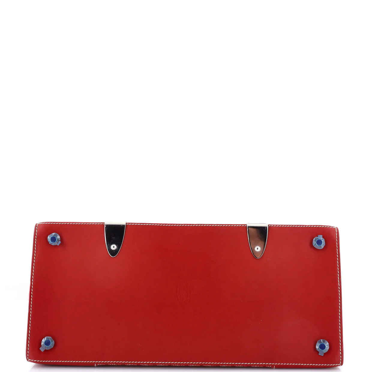 Saigon Top Handle Bag Coated Canvas with Leather MM - Deep Luxury