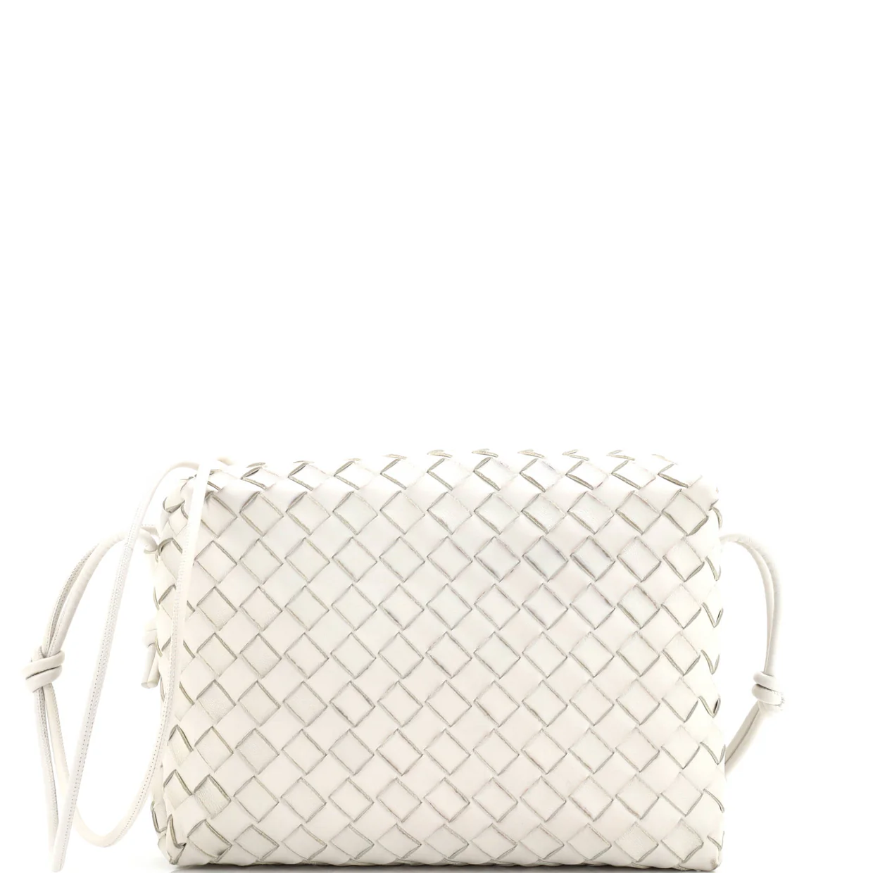 Loop Crossbody Bag Intrecciato Nappa Medium - Deep Luxury