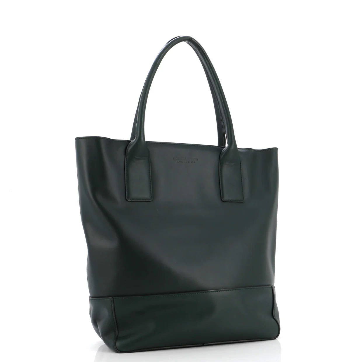 Open Tote Leather Medium - Deep Luxury