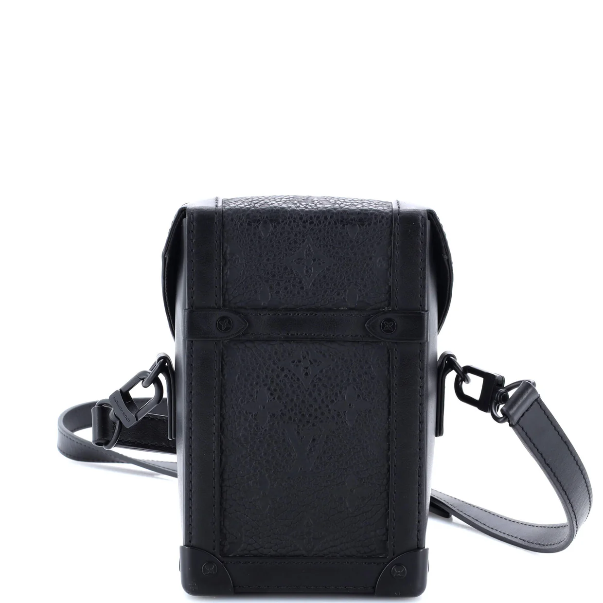 Vertical Trunk Wearable Wallet Monogram Taurillon Leather - Deep Luxury
