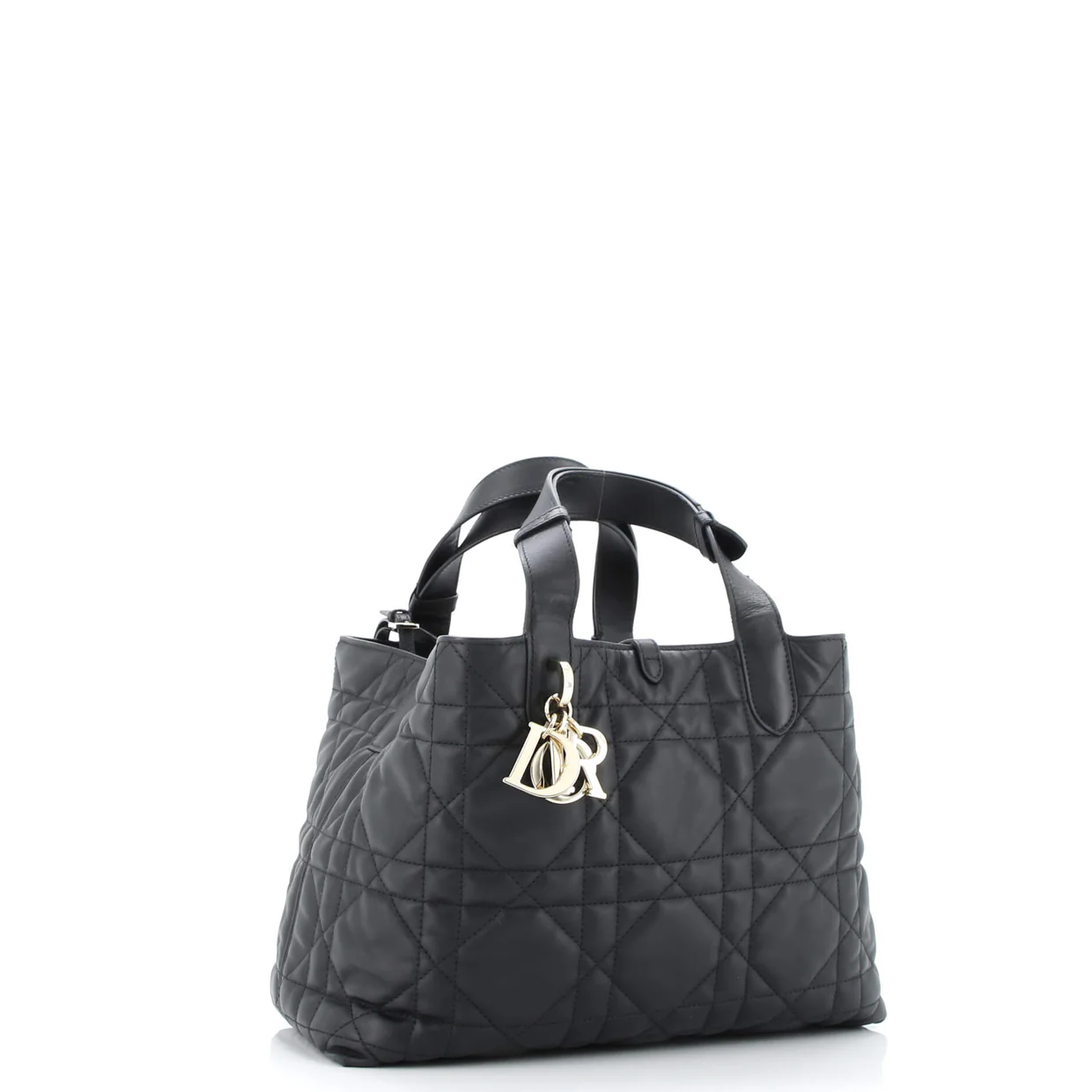 Toujours Tote Bag Macrocannage Quilt Calfskin Medium - Deep Luxury