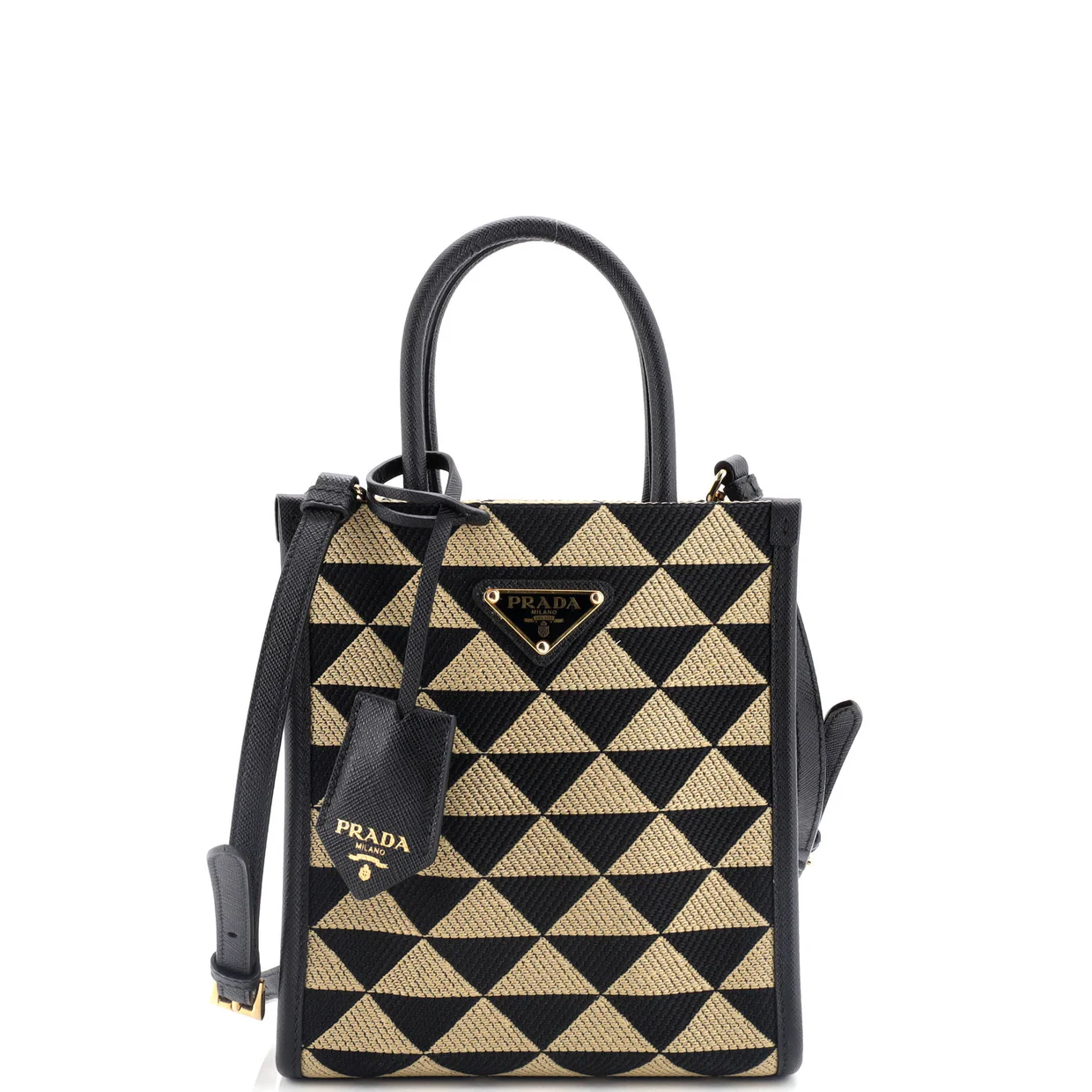 Symbole Shopper Tote Jacquard Mini - Deep Luxury