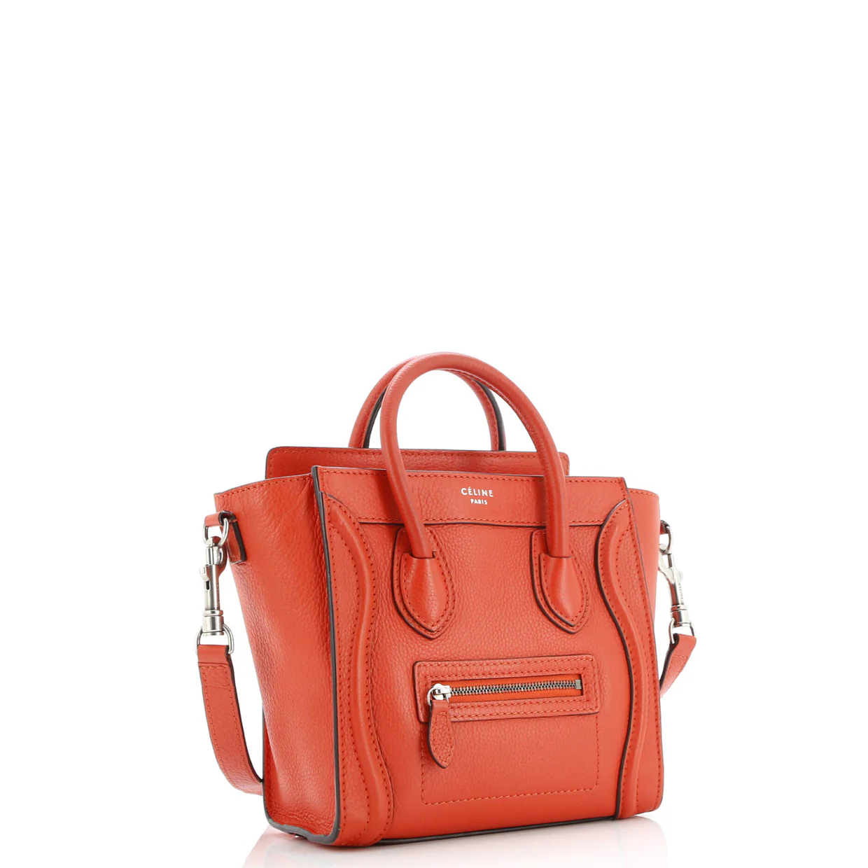 Luggage Bag Grainy Leather Nano - Deep Luxury