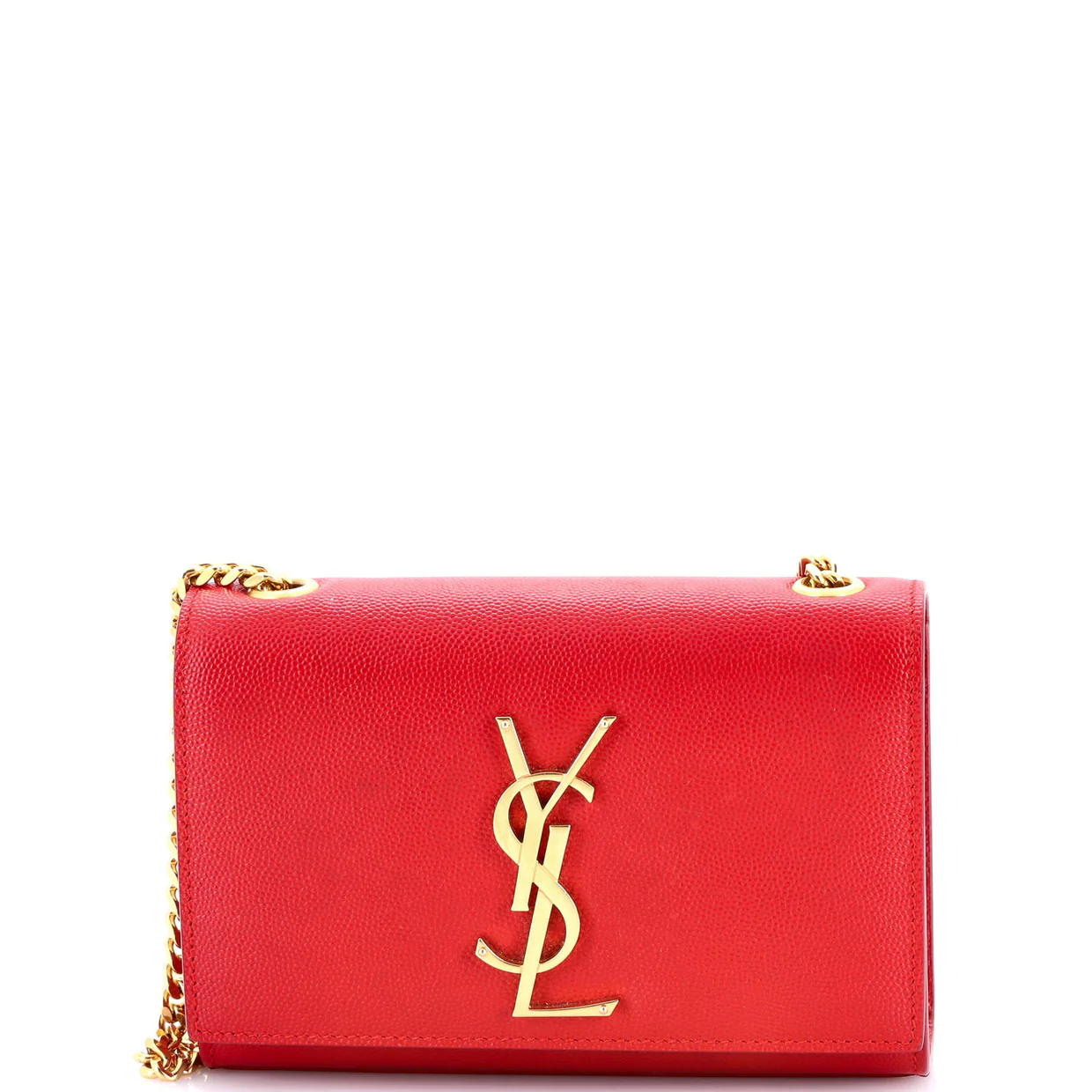 Classic Monogram Crossbody Bag Grainy Leather Small - Deep Luxury