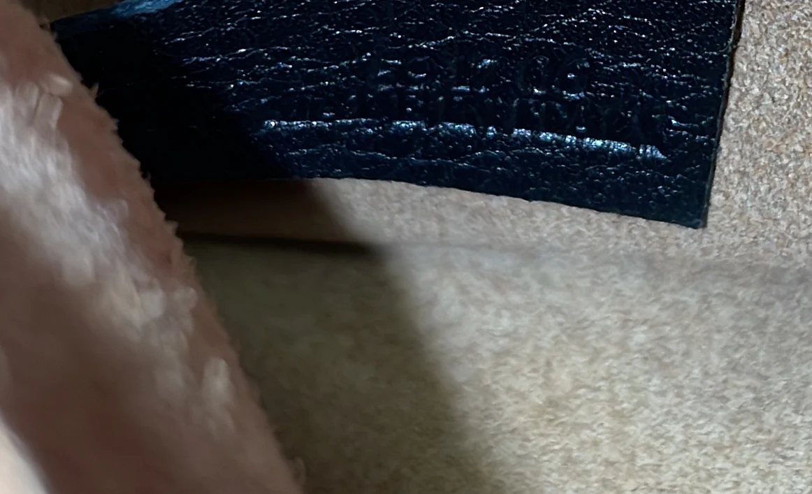 Triple Zip Convertible Tote Leather with Suede Medium - Deep Luxury