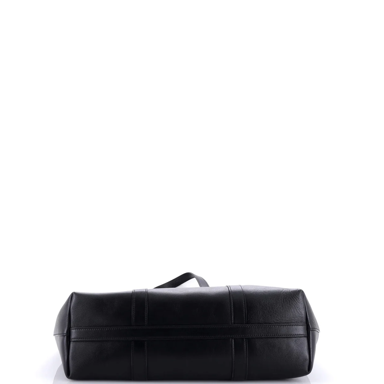 Buckle Cabas Tote Leather - Deep Luxury