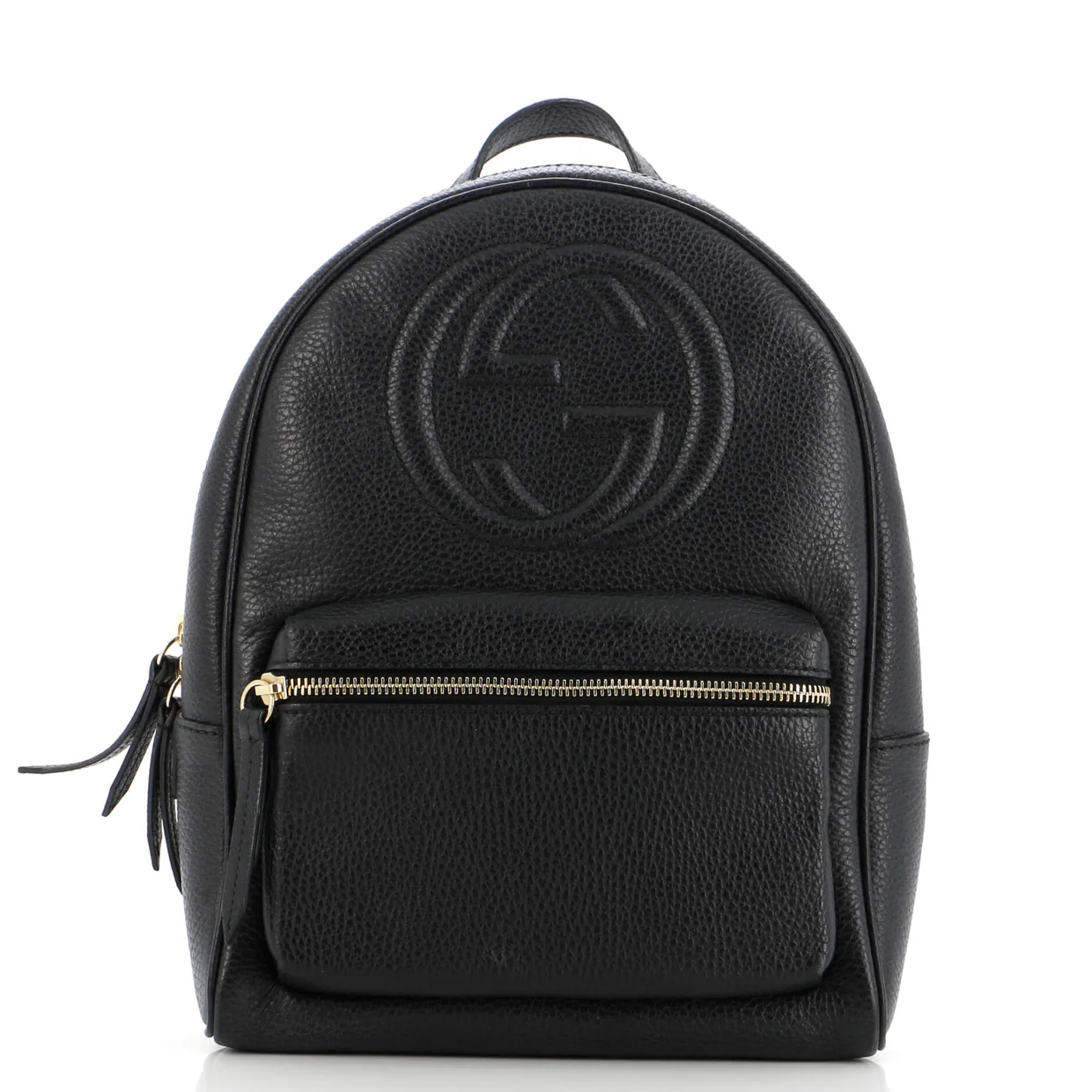 Soho Chain Backpack Leather - Deep Luxury