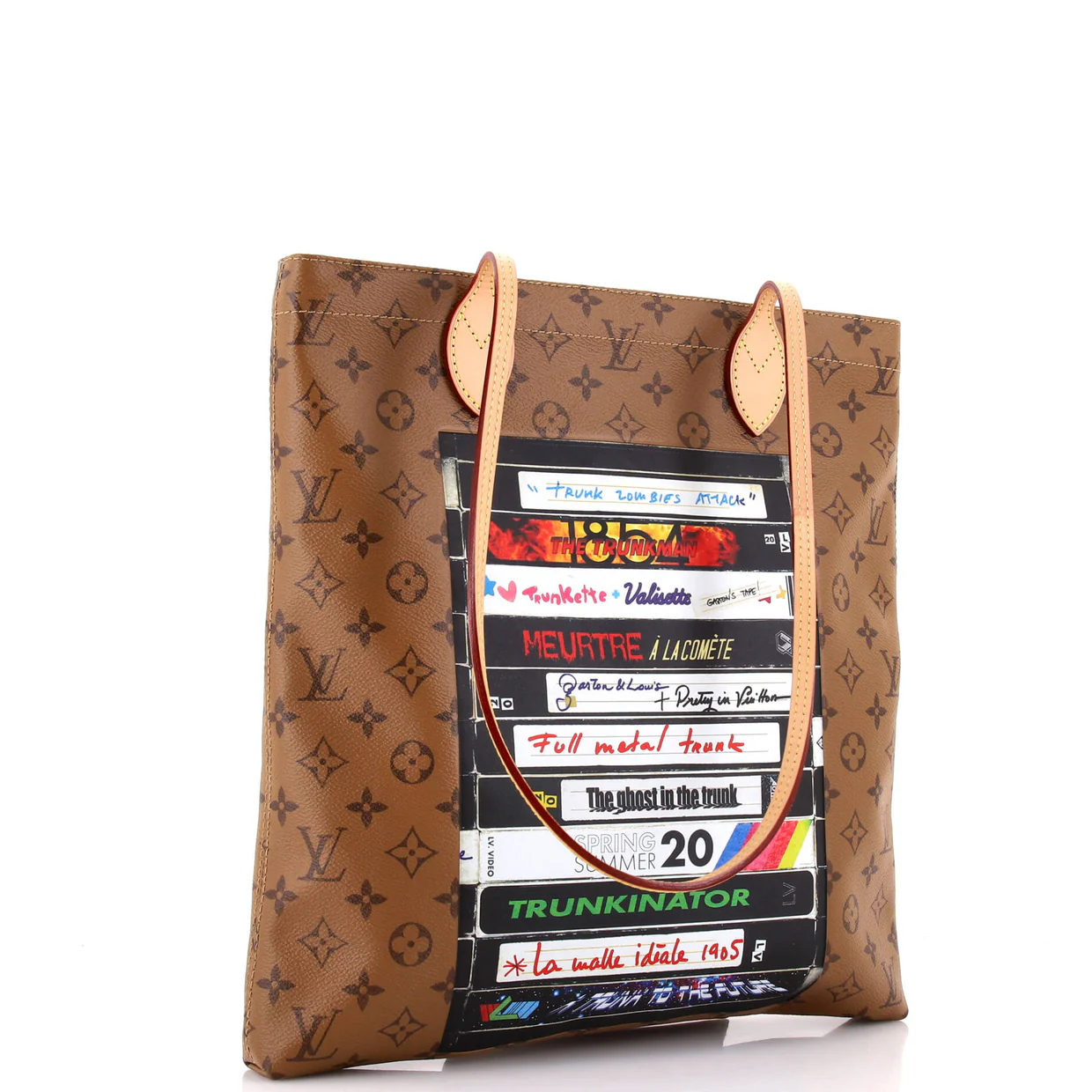 Carry It Tote Limited Edition Video Tape Reverse Monogram Canvas - Deep Luxury