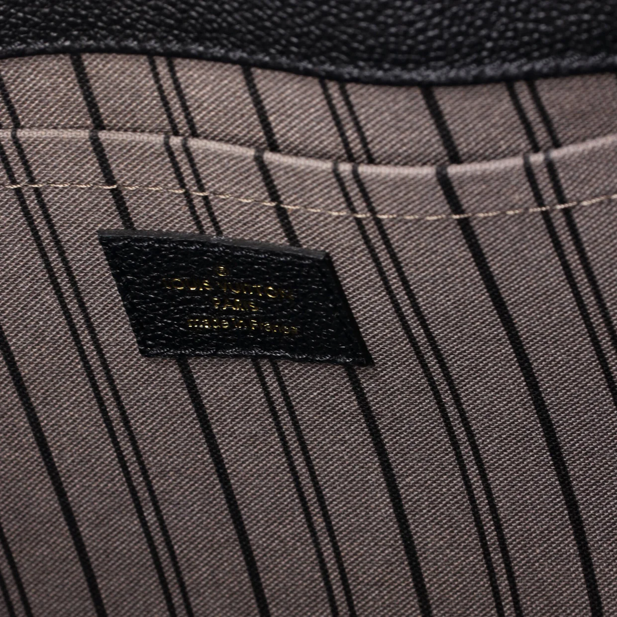 Montaigne Handbag Monogram Empreinte Leather MM - Deep Luxury