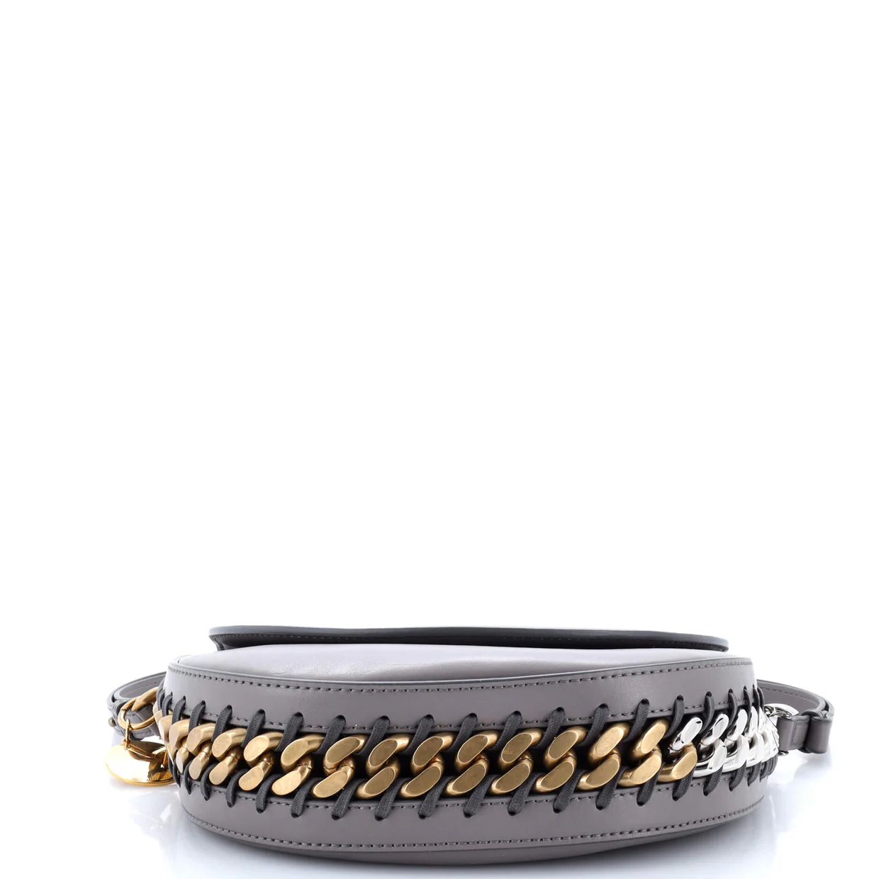 Frayme Flap Shoulder Bag Faux Leather Medium - Deep Luxury