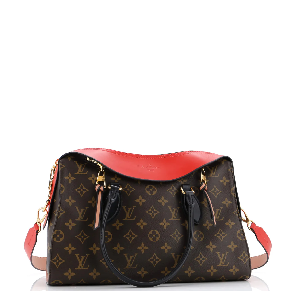 Tuileries Handbag Monogram Canvas with Leather - Deep Luxury