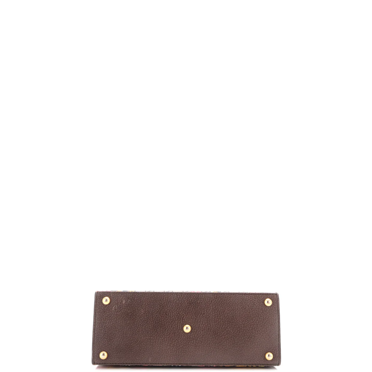 Padlock Top Handle Bag Bengal Print GG Coated Canvas Small - Deep Luxury