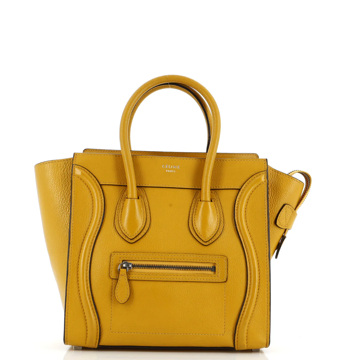 Luggage Bag Grainy Leather Micro - Deep Luxury