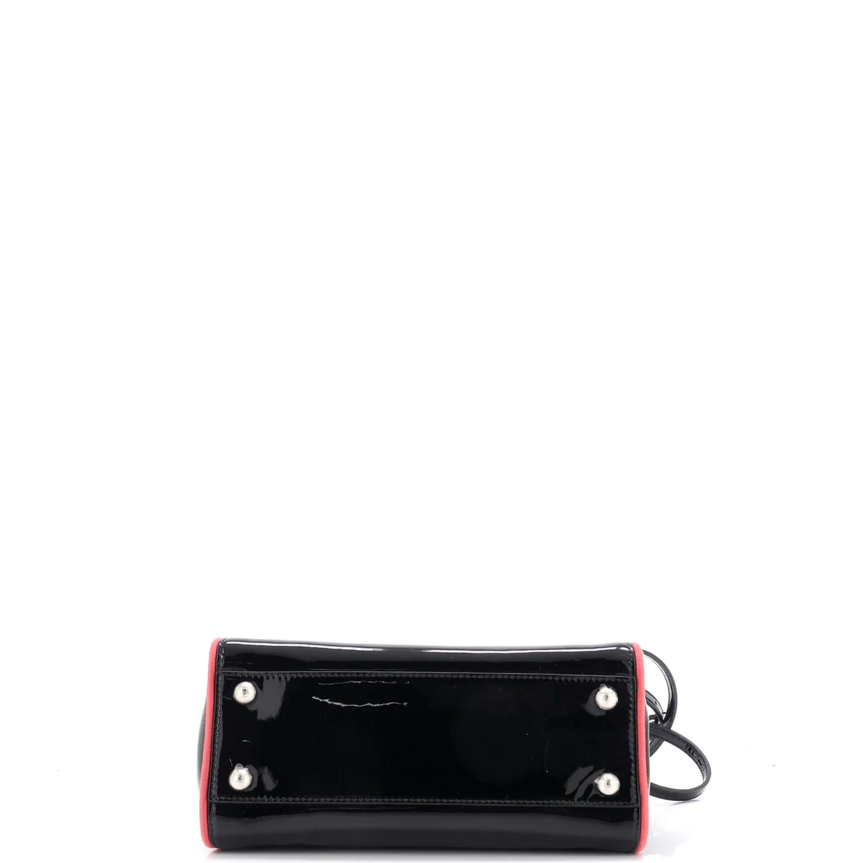 Resin Handle Peekaboo Bag Patent Mini - Deep Luxury