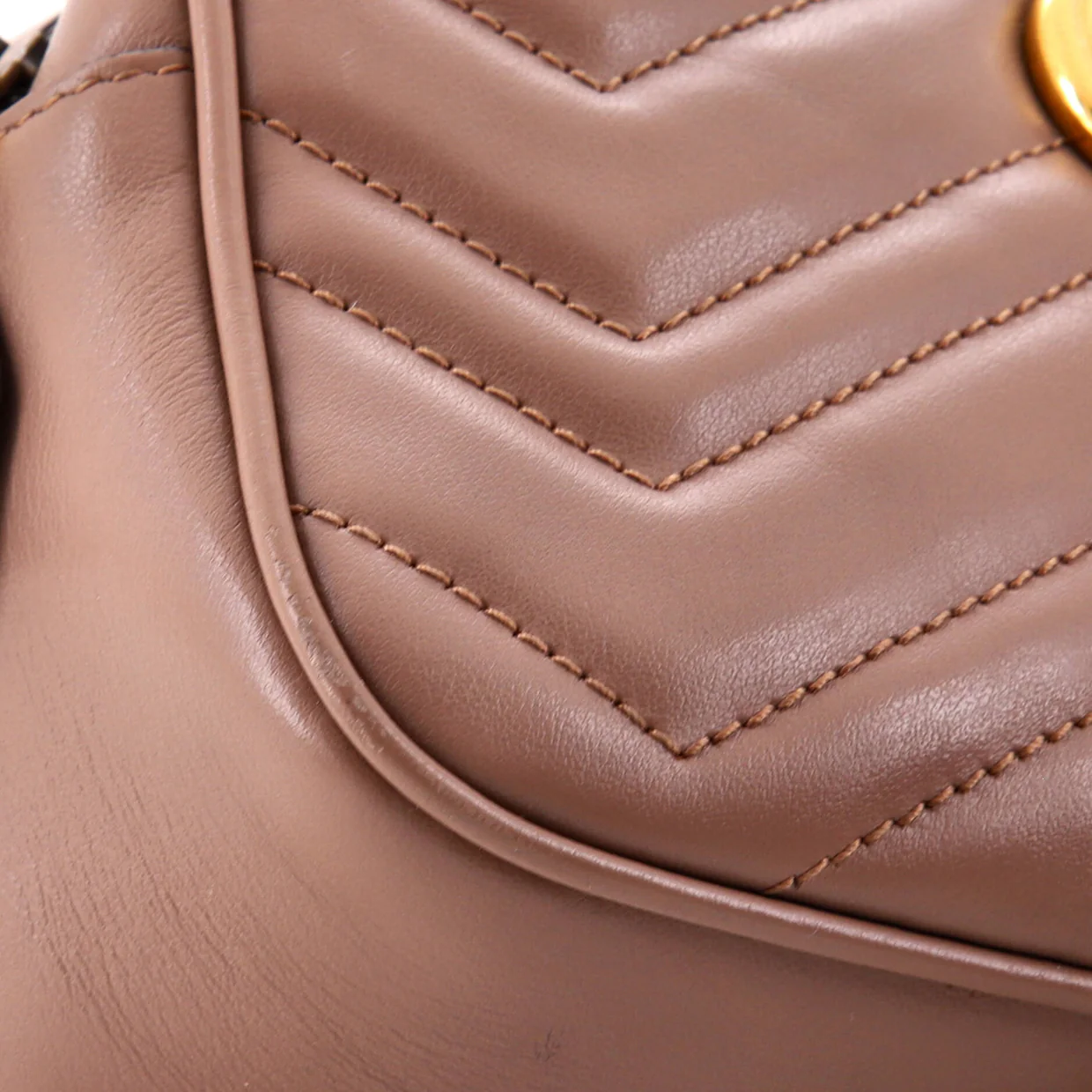 GG Marmont Shoulder Bag Matelasse Leather Mini - Deep Luxury