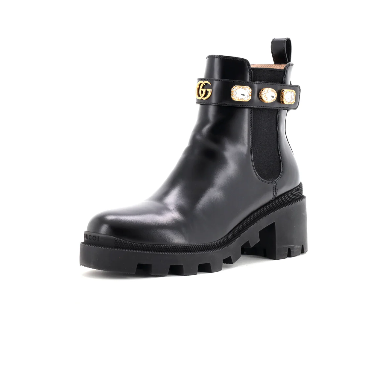 Women's Trip Boots Embellished Leather - Deep Luxury