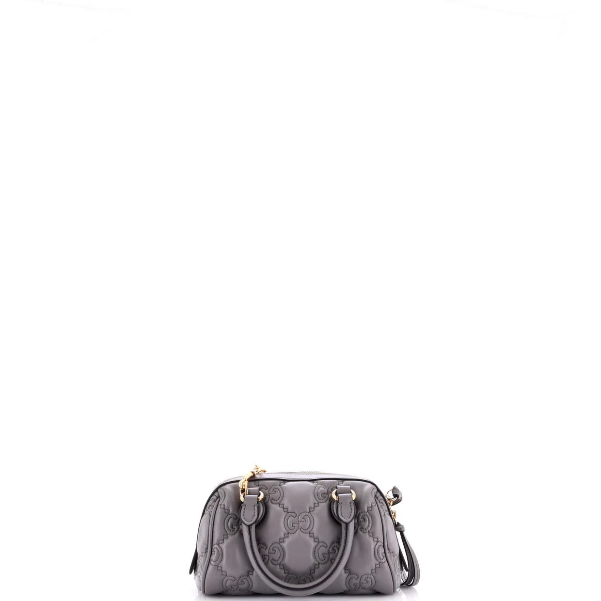 Ophidia Convertible Boston Top Handle Bag GG Matelasse Leather Mini - Deep Luxury