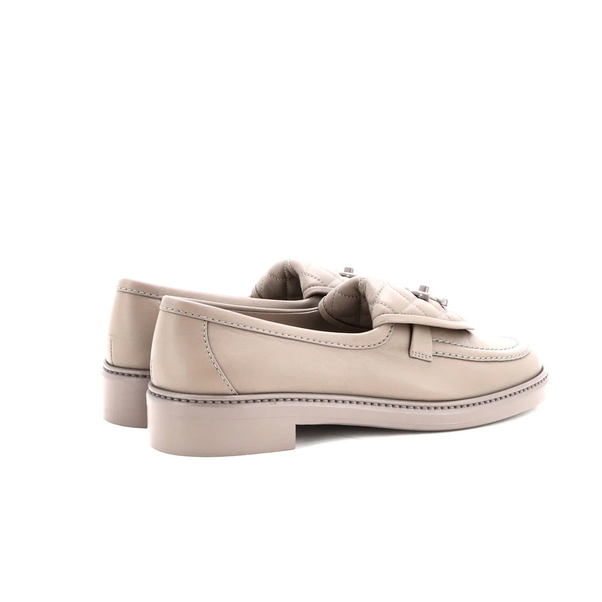 Women's CC Loafers Quilted Leather - Deep Luxury