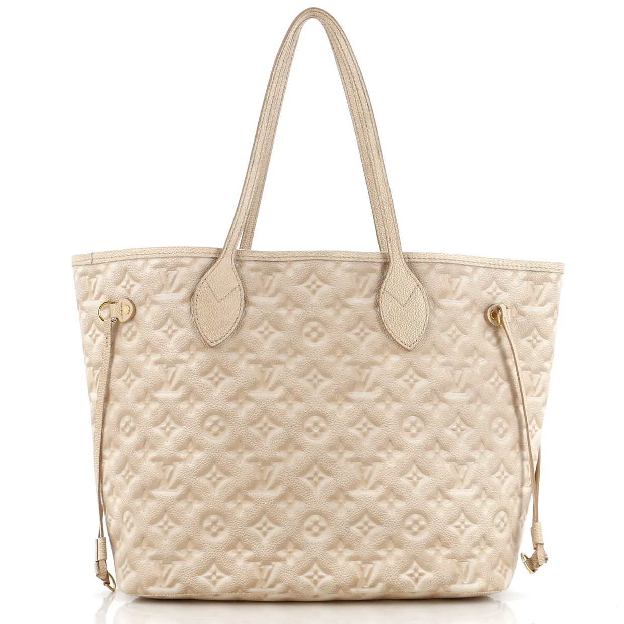 Neverfull NM Tote Stardust Monogram Empreinte Leather MM - Deep Luxury