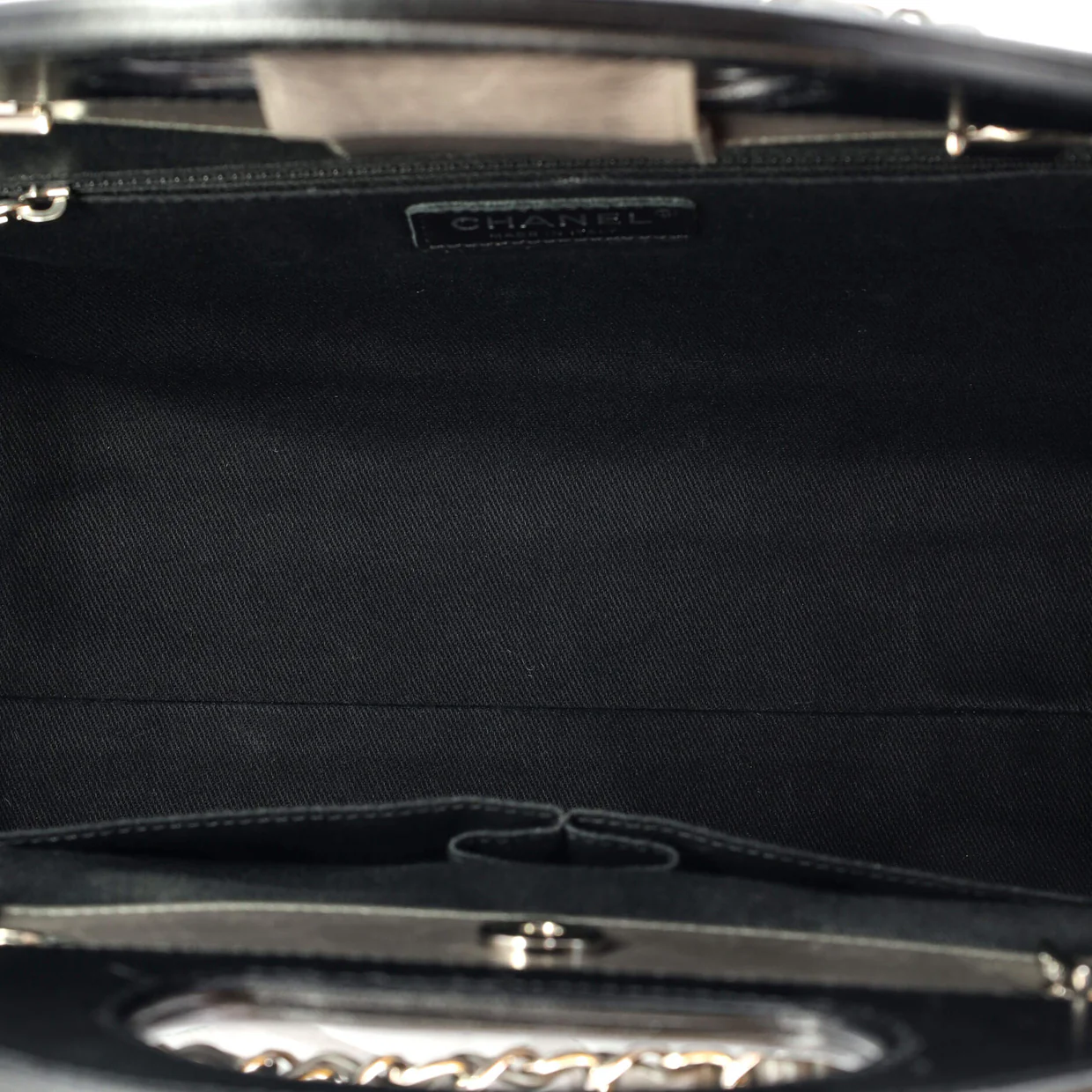 CC Delivery Tote Quilted Glazed Calfskin Small - Deep Luxury