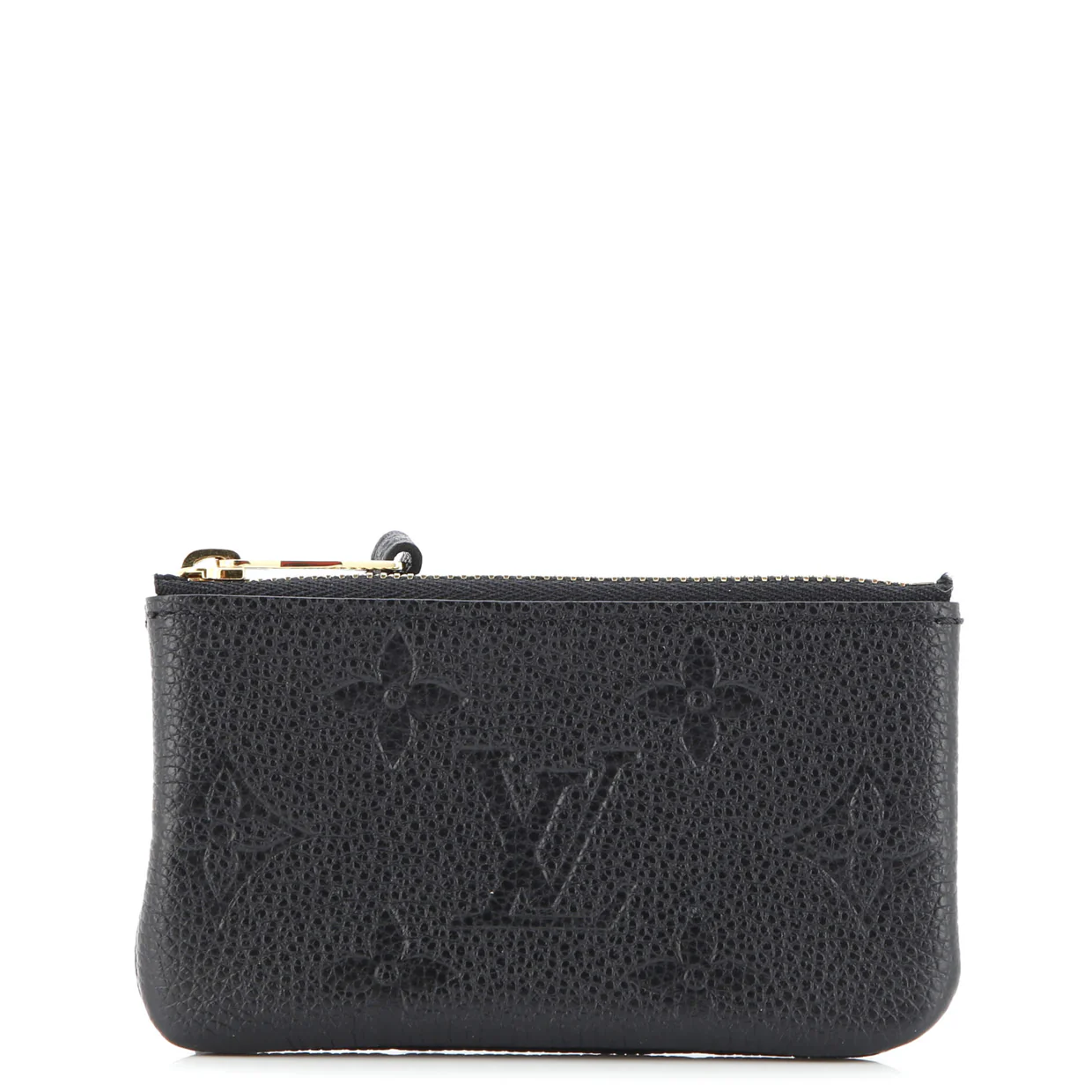 Zip Key Pouch Monogram Empreinte Leather - Deep Luxury