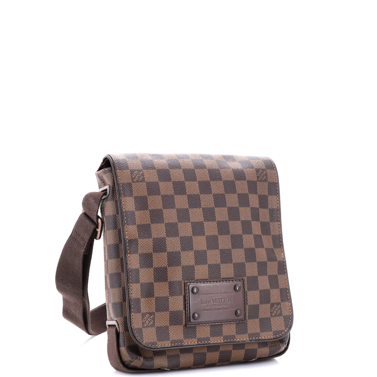 Brooklyn Handbag Damier PM - Deep Luxury