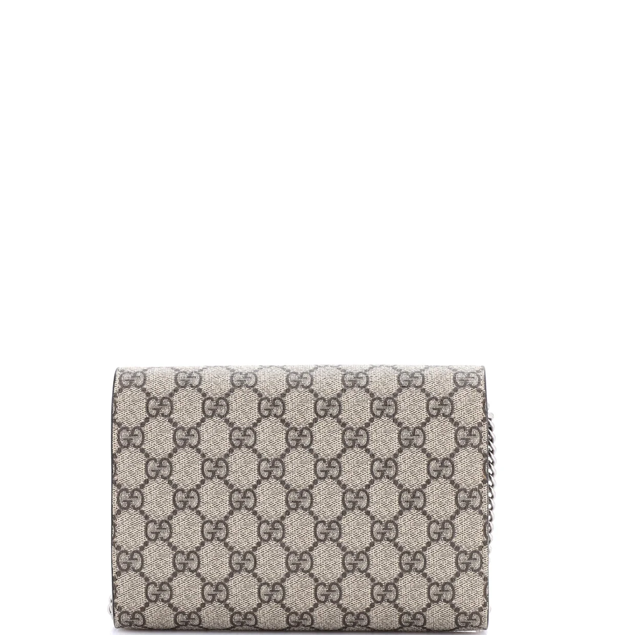 Dionysus Chain Wallet GG Coated Canvas Small - Deep Luxury