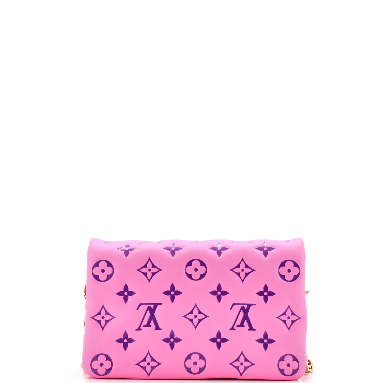 Coussin Pochette Monogram Embossed Lambskin - Deep Luxury