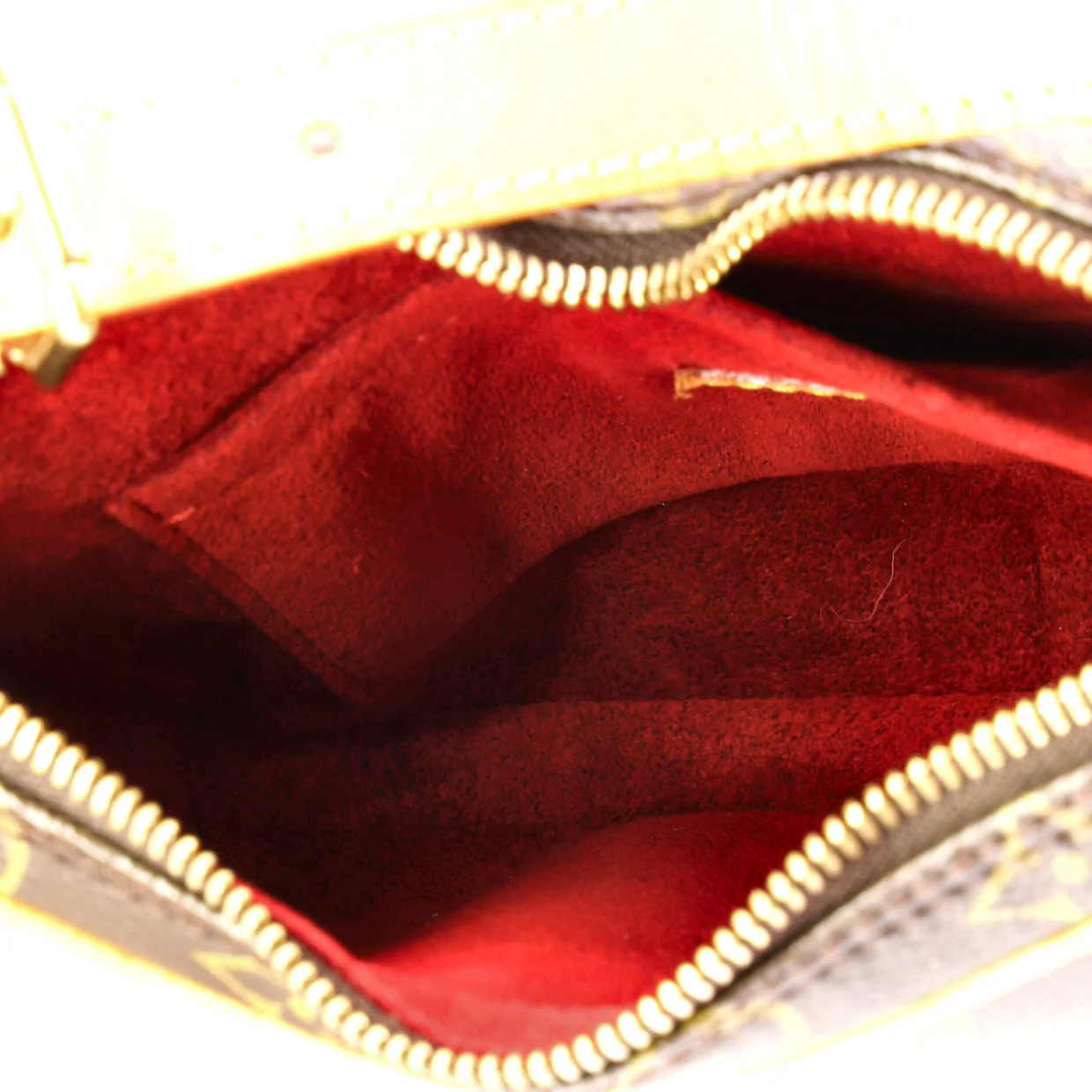 Croissant Handbag Monogram Canvas PM - Deep Luxury