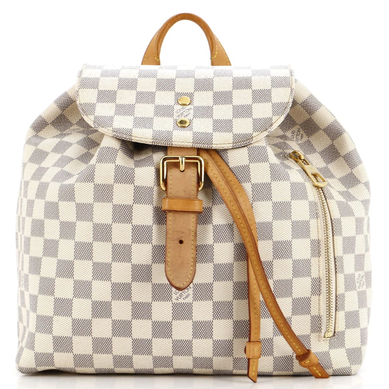 Sperone Backpack Damier - Deep Luxury