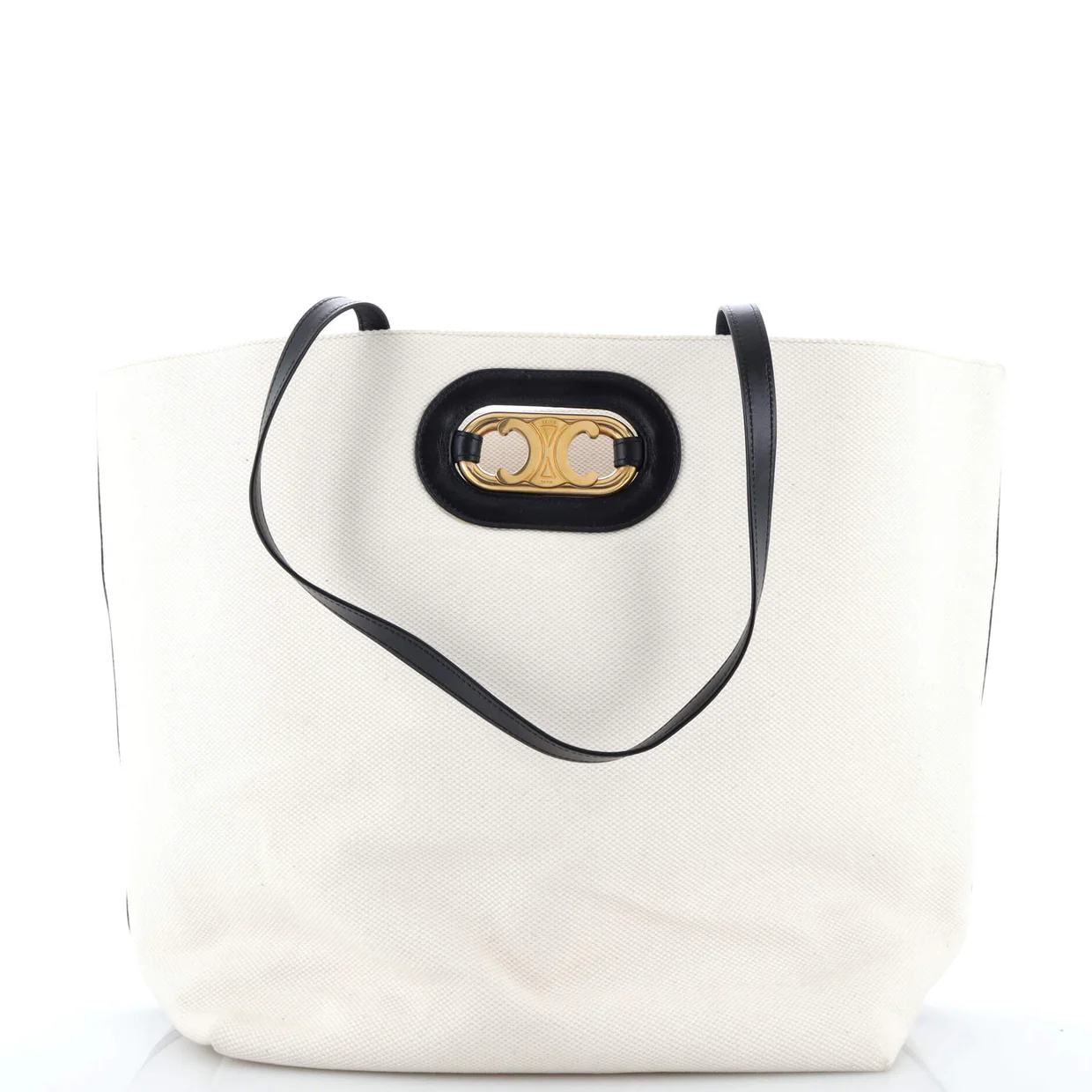 Cabas Maillon Triomphe Bag Canvas - Deep Luxury
