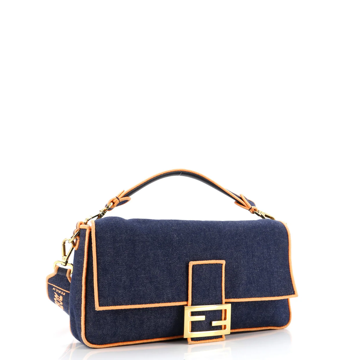 Baguette NM Bag Denim Large - Deep Luxury