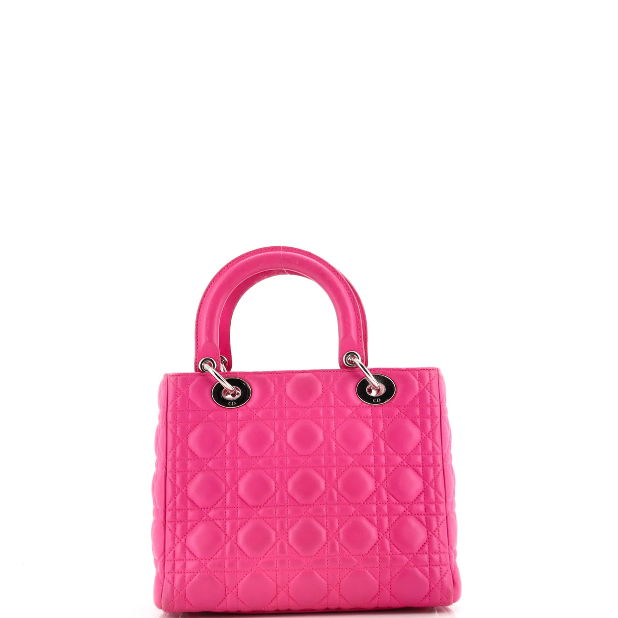 Lady Dior Bag Cannage Quilt Lambskin Medium - Deep Luxury