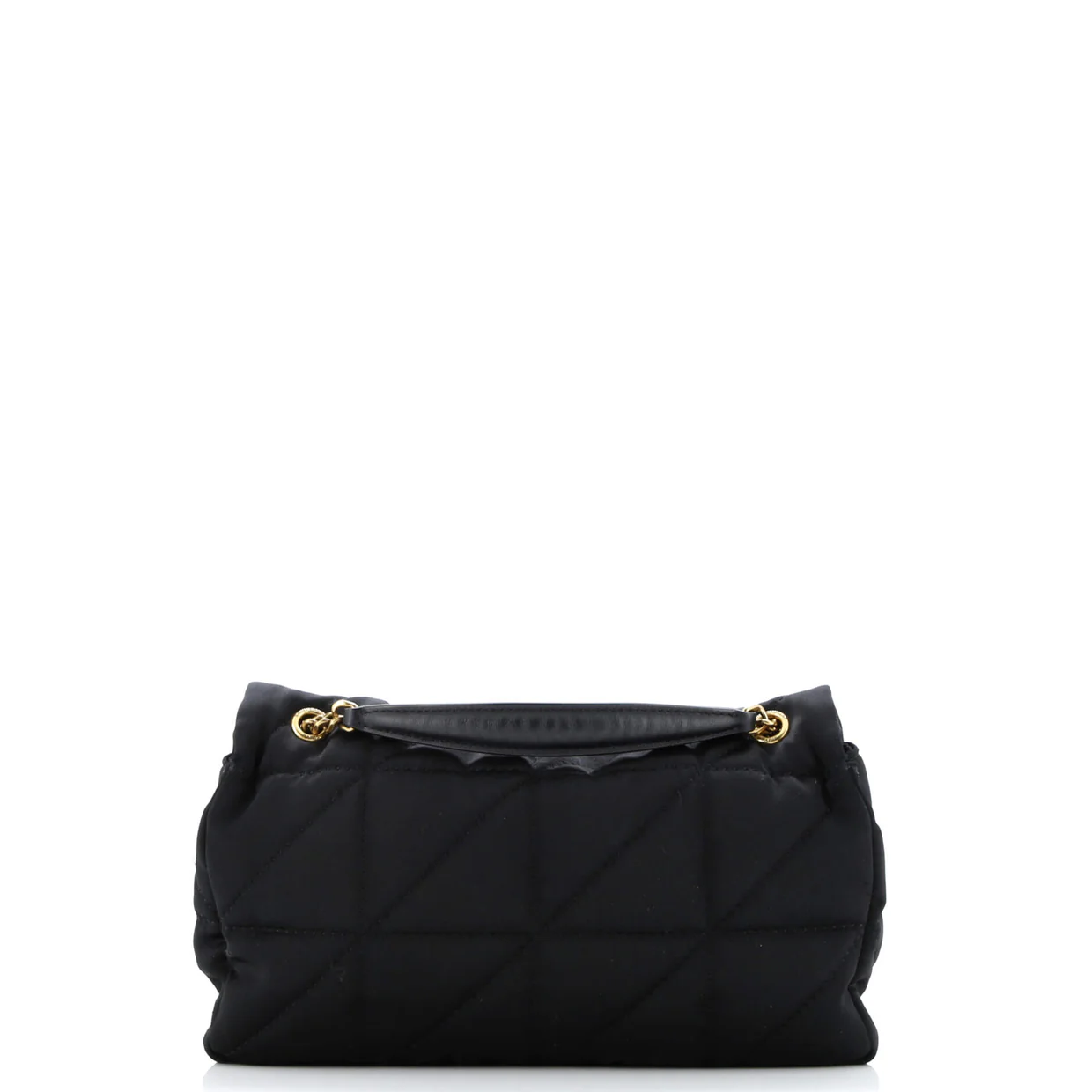 Jamie Flap Bag Quilted Satin Medium - Deep Luxury