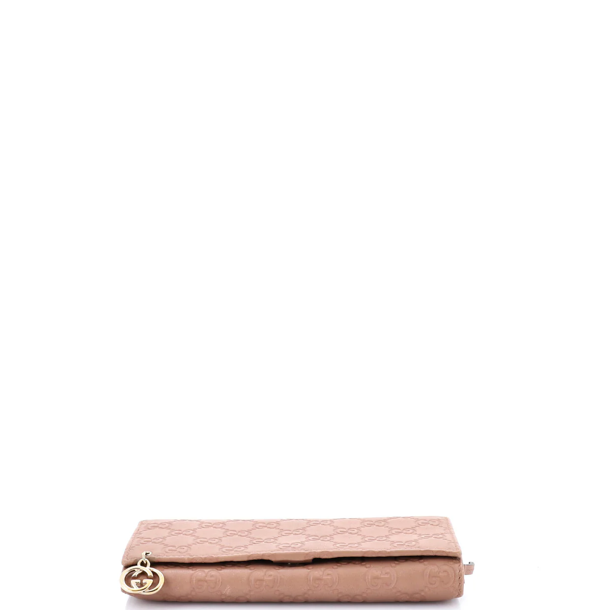Signature Wallet on Chain Guccissima Leather - Deep Luxury