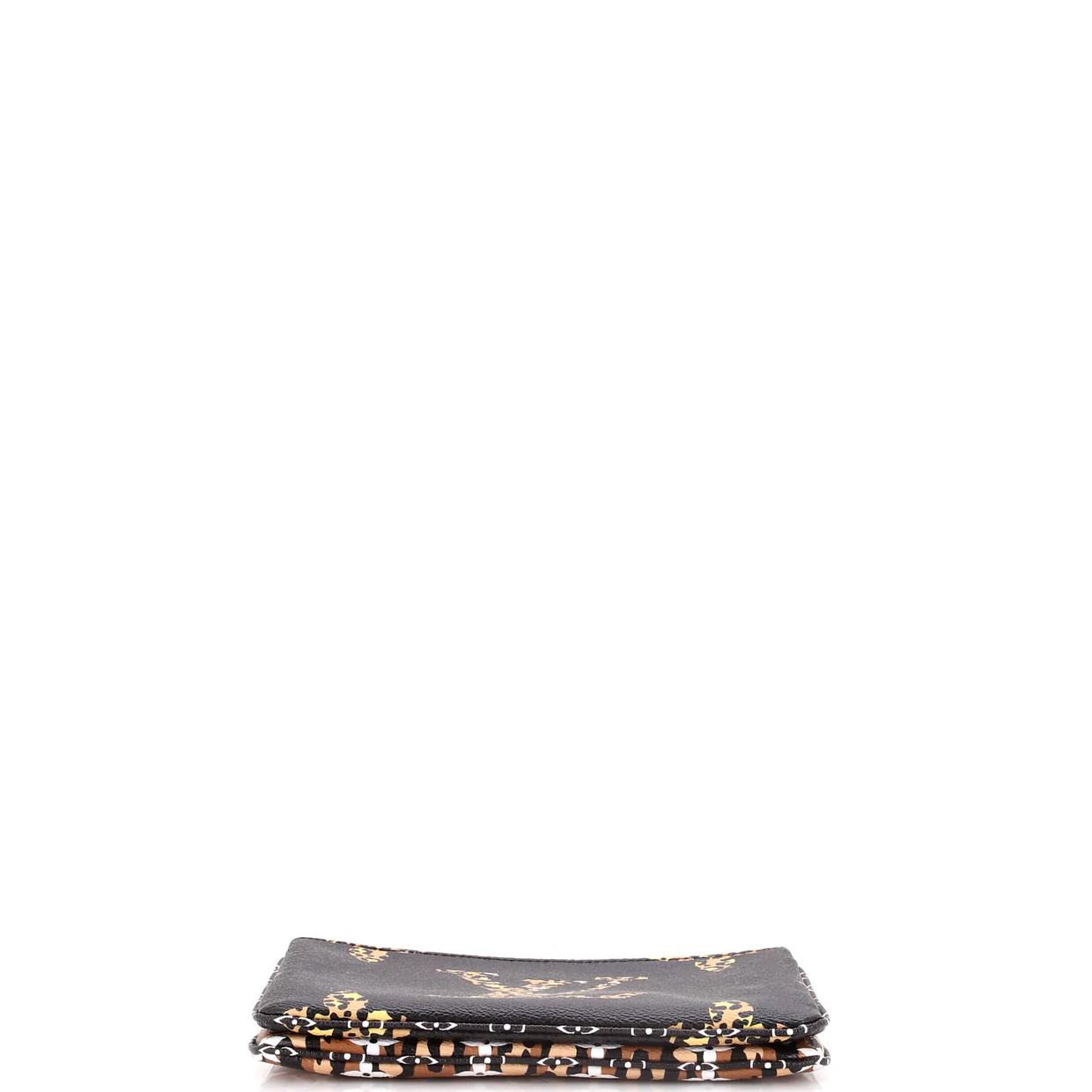 Double Zip Pochette Limited Edition Jungle Monogram Giant - Deep Luxury