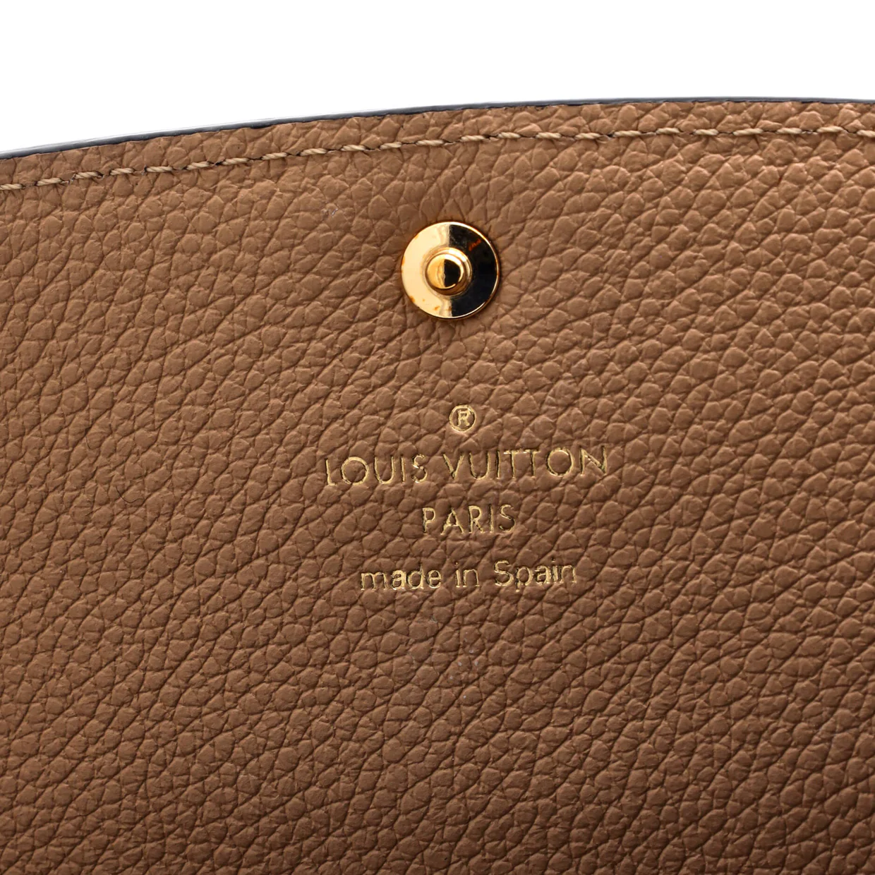 Emilie Wallet Monogram Empreinte Leather - Deep Luxury