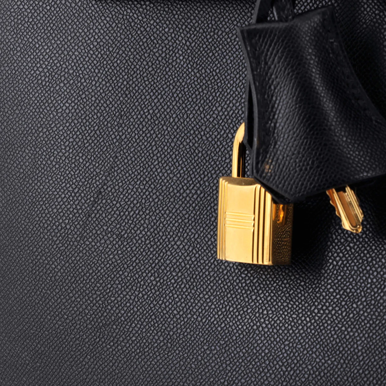 Birkin Sellier Bag Noir Madame with Gold Hardware 30 - Deep Luxury