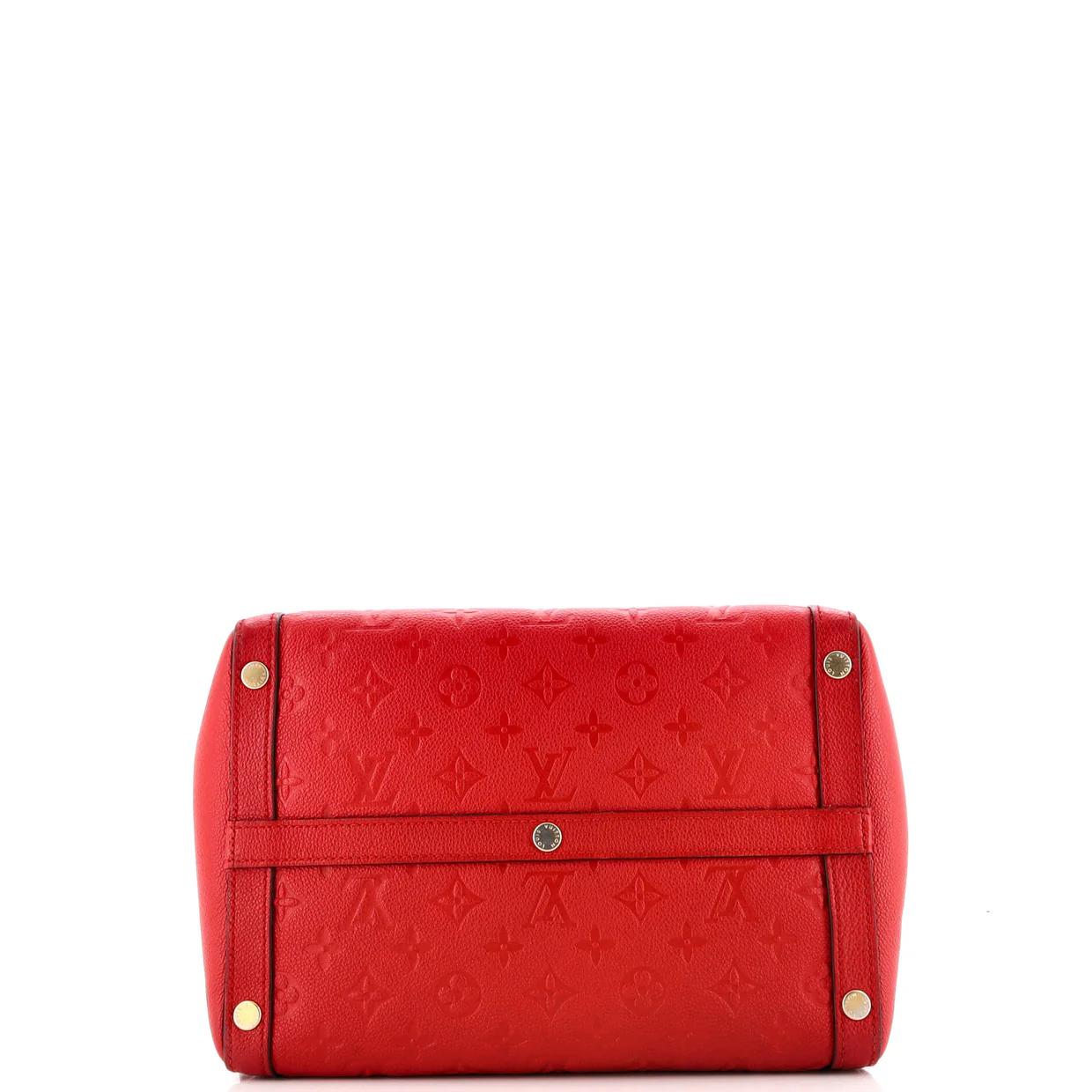 Marais Handbag Monogram Empreinte Leather MM - Deep Luxury