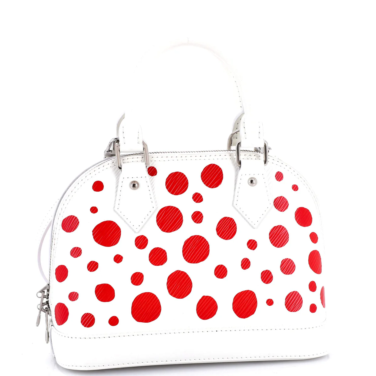Alma Handbag Yayoi Kusama Infinity Dots Epi Leather BB - Deep Luxury