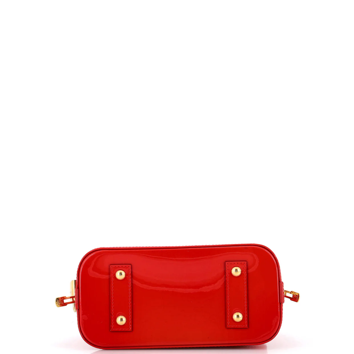 Alma Handbag Monogram Vernis BB - Deep Luxury